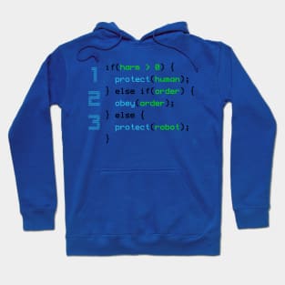 3 Laws of Robotics Hoodie